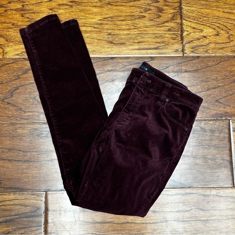 Joes jeans velvet ankle skinny‎ pants